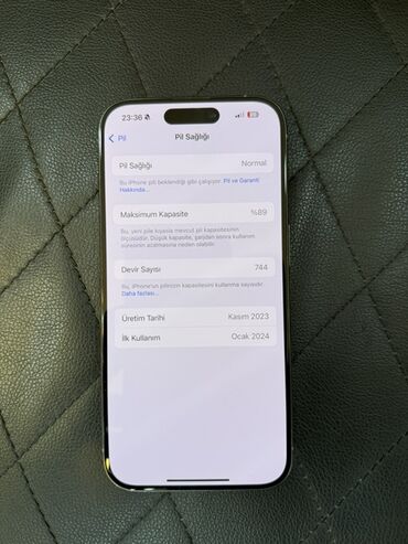 Apple iPhone: IPhone 15 Pro, 256 GB, Natural Titanium, Face ID — 3