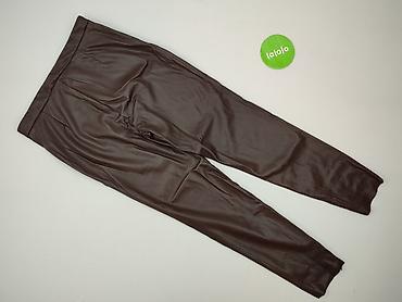 leopard jeans: Spodnie materiałowe damskie, rozmiar L — 4