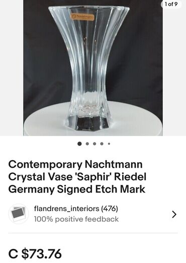 Vaze i saksije: Vaza, Staklo, Novo na lalafo.rs — 18 Vaze i saksije: Vaza, Staklo, Novo — 18