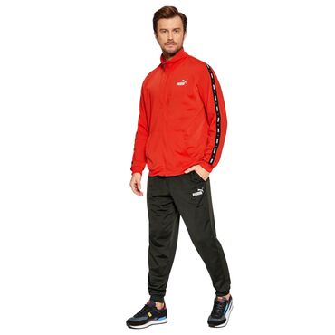 Спортивные костюмы: Мужской спортивный костюм, M (EU 38), Puma, Новый, цвет - Красный, Самовывоз, Бесплатная доставка