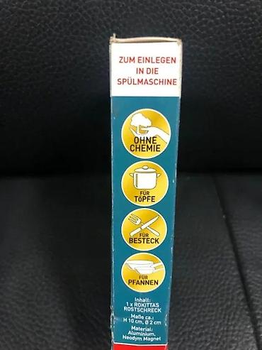 Ostala kuhinjska oprema: Rokitta’s Rostschreck – magnet protiv rđe za mašinu za pranje sudova i — 4