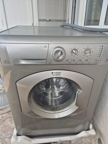 Кондиционеры: Стиральная машина Hotpoint Ariston, 7 кг, Автомат, Без сушки, Нет кредита