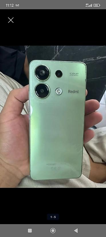 redmi note 11 adapter: Redmi Note 13, 256 GB, rəng - Yaşıl, Sensor — 1