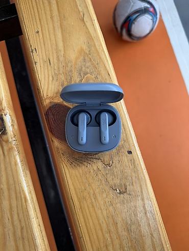 rush wave: Беспроводные наушники JBL (True Wireless) в компактном серо-голубом — 1