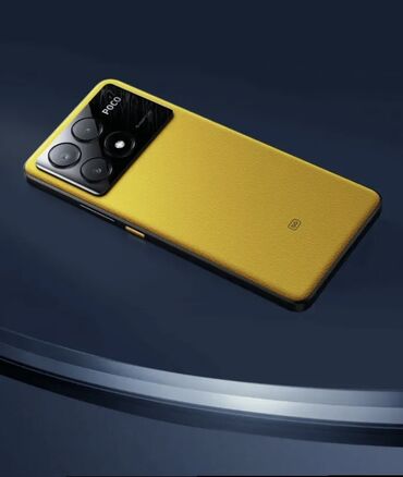 хонар телефон: Poco X6 Pro 5G, Новый, 256 ГБ, цвет - Желтый, 2 SIM