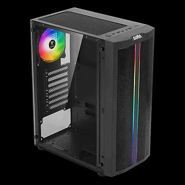 Ostali kompjuterski delovi: PC kućište Vinga AURA (mid‑tower) - Dizajn: prednji panel sa — 1