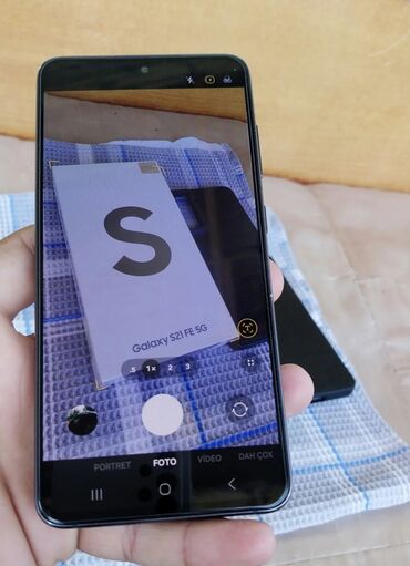 Samsung Galaxy S21 5G, 128 GB, rəng - Qara, Barmaq izi