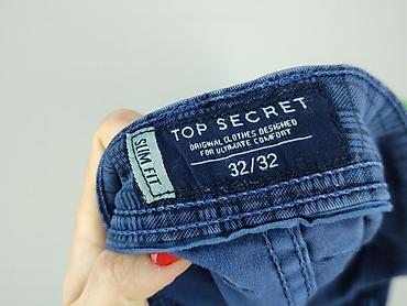 scene: Męskie spodnie Top Secret – Slim Fit, rozmiar 32/32 - Krój: slim fit — 4