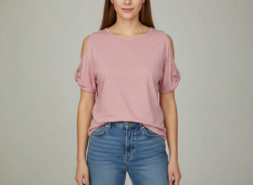 koszulka potówka: T-shirt damski, rozmiar S