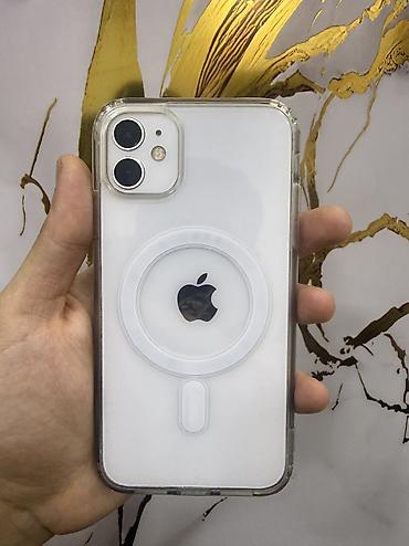 iphone 800: IPhone 11, 128 GB, Ağ, Zəmanət, Face ID — 1