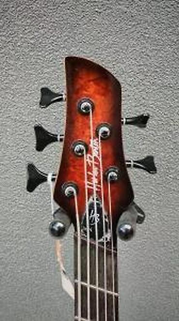 Gitare: HARLEY BENTON MSB-5 BLACK FLAME BURL | . Slanje po — 16