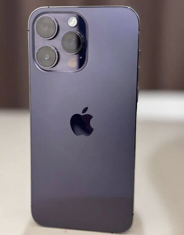 iphone 16 max: IPhone 14 Pro Max, Б/у, 128 ГБ, Deep Purple, Зарядное устройство, Защитное стекло, Чехол, 84 %