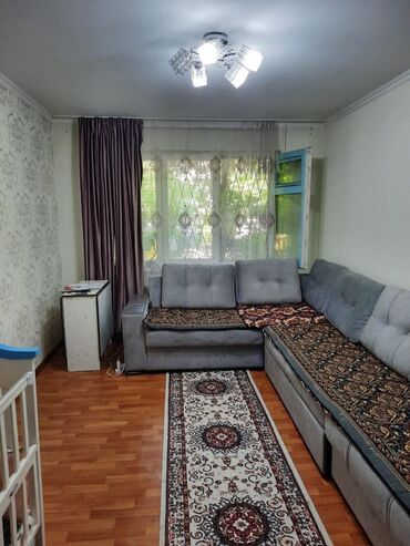 продажа 1 комнатных квартир в бишкеке: 2 бөлмө, 43 кв. м, 104-серия, 1 кабат