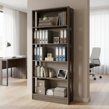 флипчарты ikea с дополнительными планками: Стеллаж Феликс STF780 (Дуб серо-коричневый) Стеллаж для документов и