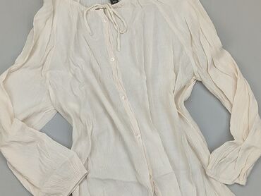 białe eleganckie bluzki z długim rękawem: Bluzka Damska, Primark, XL, stan - Idealny