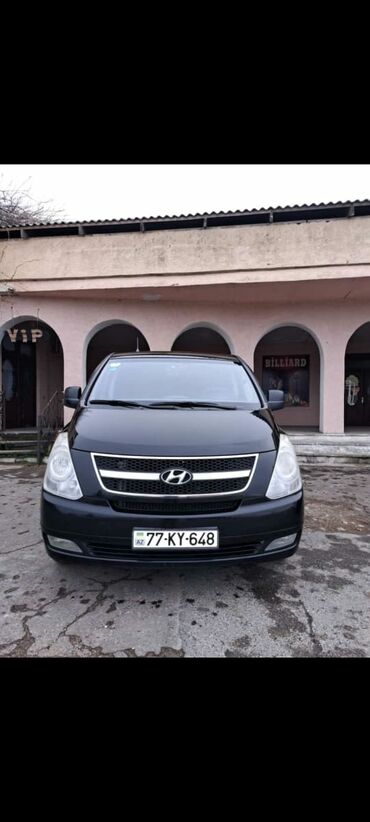 hyundai h1 qiymeti: Hyundai H-1 (Grand Starex): 2.5 l | 2009 il Van/Minivan
