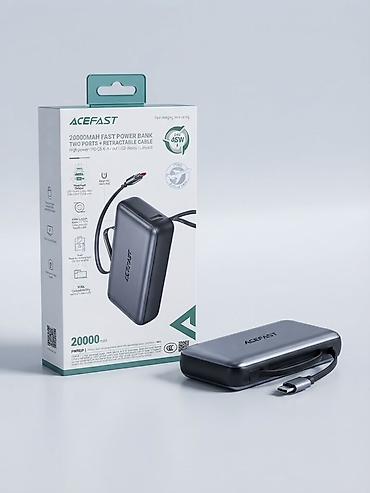 поис: Внешний аккумулятор ACEFAST 20000 mAh с быстрой зарядкой 45 Вт — 1