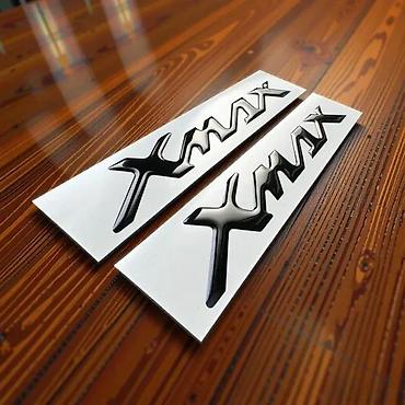 Delovi za motocikle: Yamaha XMAX 3D stikeri Nalepnice yamaha xmax - 2513 📌 Opis: Nalepnice — 4
