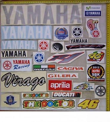 branik: Yamaha - nalepnice - 427 📌 opis: samolepljive nalepnice izrađene od — 1