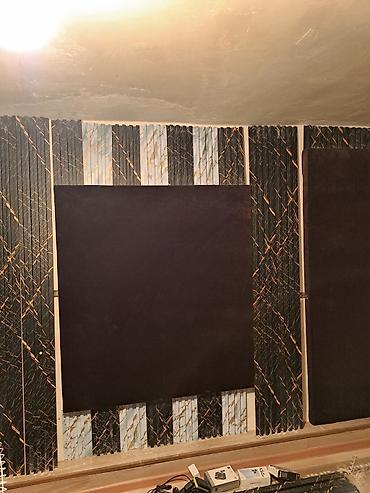 Mərmər effektli PVC panellər: Məhsul: Dekorativ 3D divar panelləri (riblənmiş/lamelli tekstura) — 4