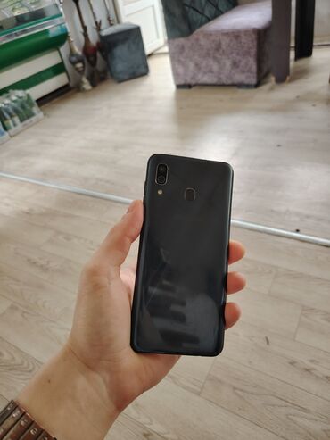samsunq not: Samsung Galaxy A30, 32 GB, rəng - Qara, Sensor, Barmaq izi, Simsiz şarj