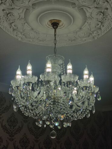 Çilçıraqlar: Çılçıraq, 10 və daha çox lampa, Xrustal — 2