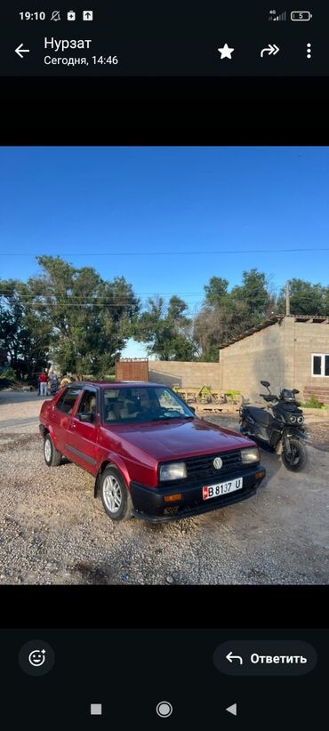 авто субари: Volkswagen Jetta: 1988 г., 1.8 л, Механика, Бензин, Минивэн