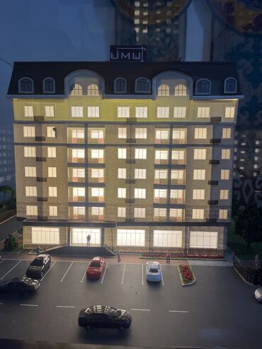 квартира в аламидин 1: 2 комнаты, 78 м², Элитка, 5 этаж, ПСО (под самоотделку)