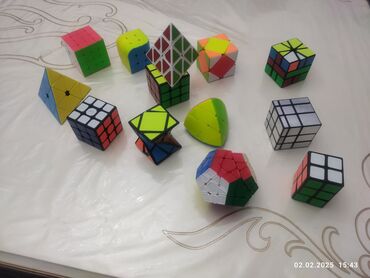 ikinci əl oyuncaqlar: Rubik kubiklərimi satıram, ikinci əl, amma yaxşı vəziyyətdədir