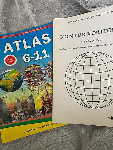 Coğrafiya Atlası 6–11 sinif + Kontur Xəritələr toplusu yenidir sadəcə lalafo.az -da Coğrafiya Atlası 6–11 sinif + Kontur Xəritələr toplusu yenidir sadəcə