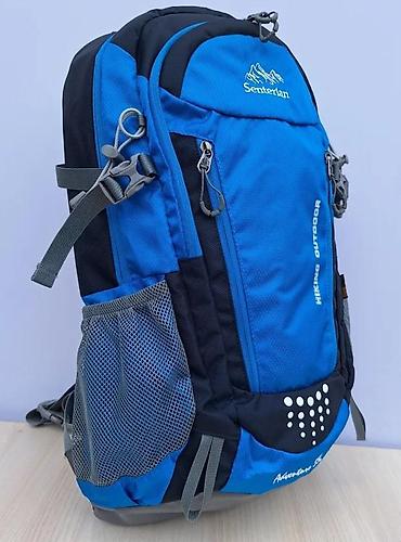 Sportske torbe i rančevi: Planinarski ranac Senterlan Adventure 35L – plavo/crni - Zapremina — 4