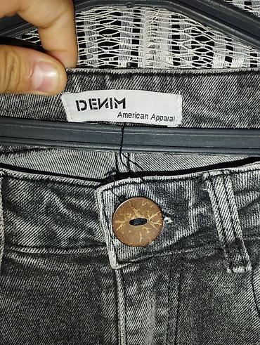 casio часы бишкек: Джинсы American Apparel DENIM, серый acid wash. (Разгрузка гардероба) — 3