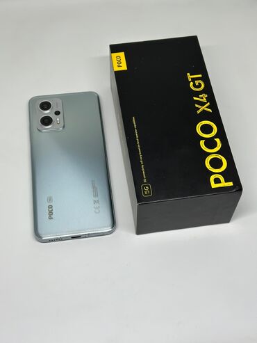 Redmi: Poco X4 GT, Б/у, 256 ГБ, цвет - Белый, 2 SIM