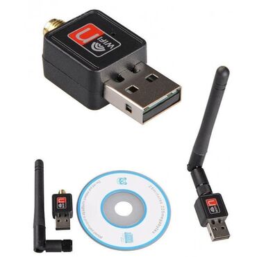 купить запчасти для компьютера: Скоростной USB WIFI 600M 802.11n мини Wi-fi адаптер с антенной