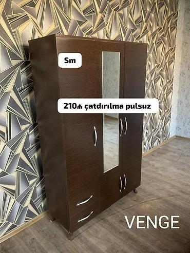 Dolab-asılqanlar: *3 Qapili Dolab şeher içi çatdırilma pulsuz qiymət 210azn* 4 qapılı — 6