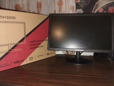 monitor: Striker tg-1923 (19.5) modeli PC monitor satilir. HD goruntudedi. Cemi