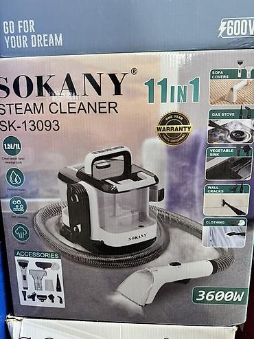 Паровой очиститель SOKANY SK-13093, 11-в-1 - Мощность: 3600 Вт - Два