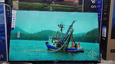 Телевизоры: Телевизоры samsung 45 android smart, с интернетом, Телевизор SAMSUNG — 11