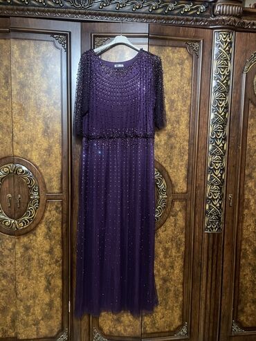 женские атласные длинные перчатки: Ziyafət donu, Maksi, 5XL (EU 50)