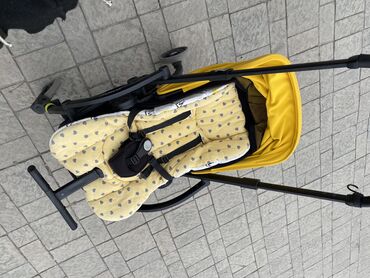 Коляски: Коляска, цвет - Желтый, Б/у — 7