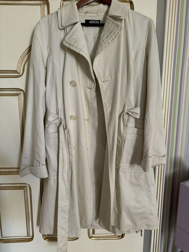 женские классические пальто: Пальто, L, цвет - Бежевый