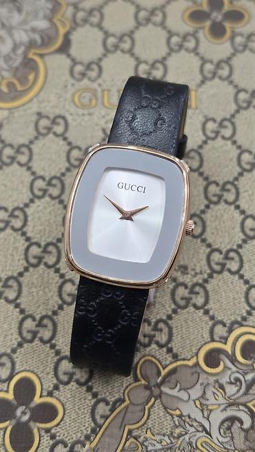 apple saat: Yeni, Qol saatı, Gucci, rəng - Qəhvəyi — 4