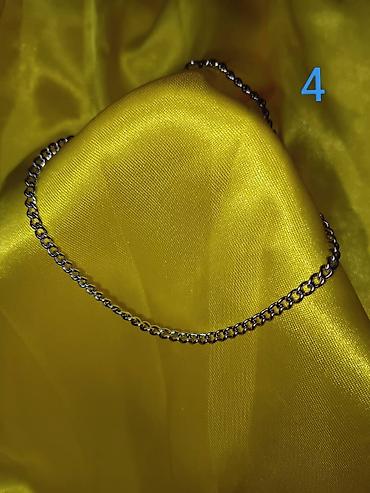 Setovi nakita: Set narukvica – nerđajući čelik, različiti tipovi lanaca - Model 1 — 9