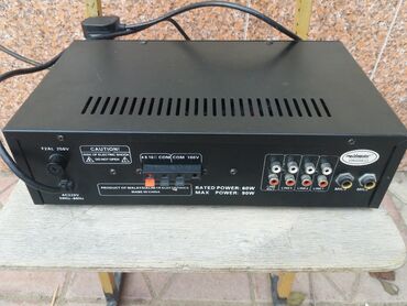 Səs gücləndiriciləri: Milan LR-100DM Mix Amplifier Xüsusiyyətlər: - Girişlər: 3 mikrofon — 3