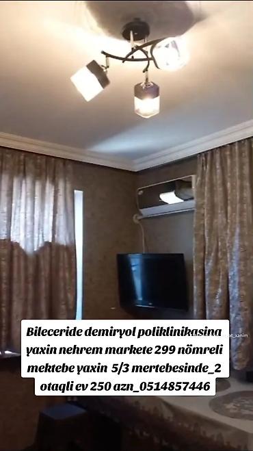 60 kv. m, 2 otaqlı, Kombi, Qaz, İşıq