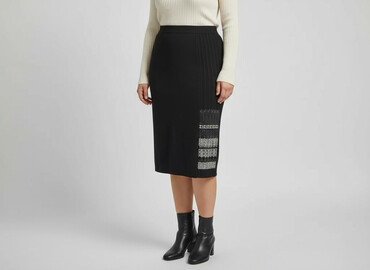 spódniczka w azteckie wzory: Women`s skirt, size 2XL