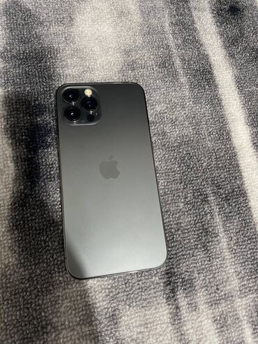 iphone se цена бишкек: IPhone 12 Pro, Колдонулган, 128 ГБ, Заряддоочу түзүлүш, Каптама, 78 %