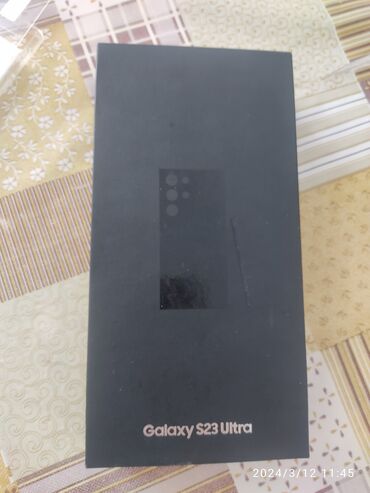 samsung s23 ультра: Samsung Galaxy S23 Ultra, Новый, 256 ГБ, цвет - Зеленый, 2 SIM