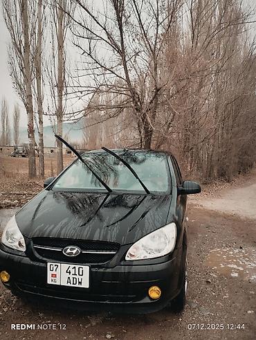 Унаа сатуу: Hyundai Getz: 2008 г., 1.1 л, Кол менен иштөөчү, Бензин, Хетчбек — 3