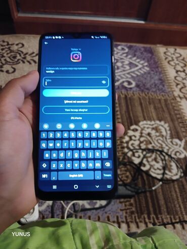 samsun a02: Samsung Galaxy A02 S, 32 GB, rəng - Göy, Barmaq izi